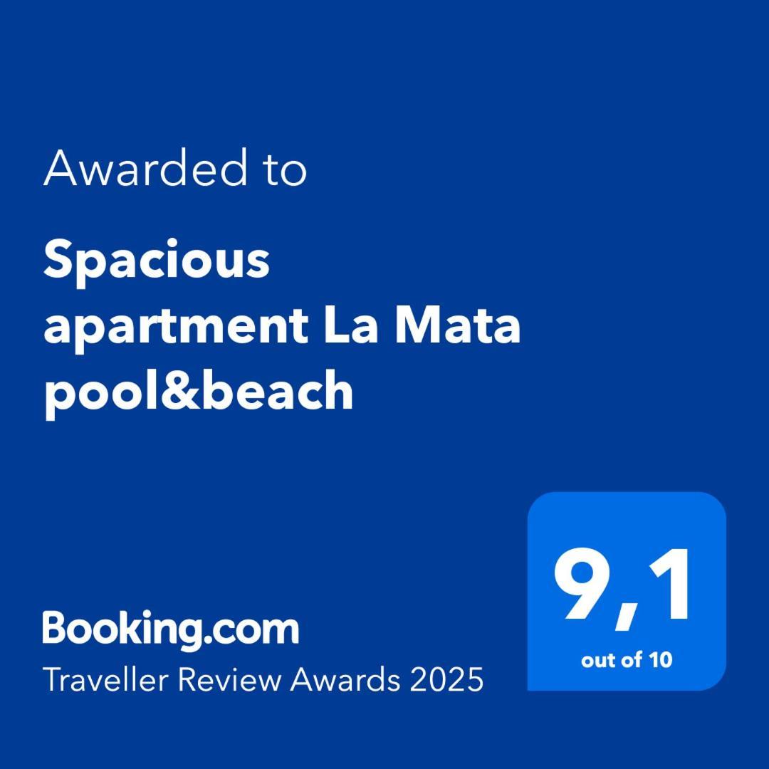 Spacious Apartment La Mata Pool&Beach Torrevieja Eksteriør bilde